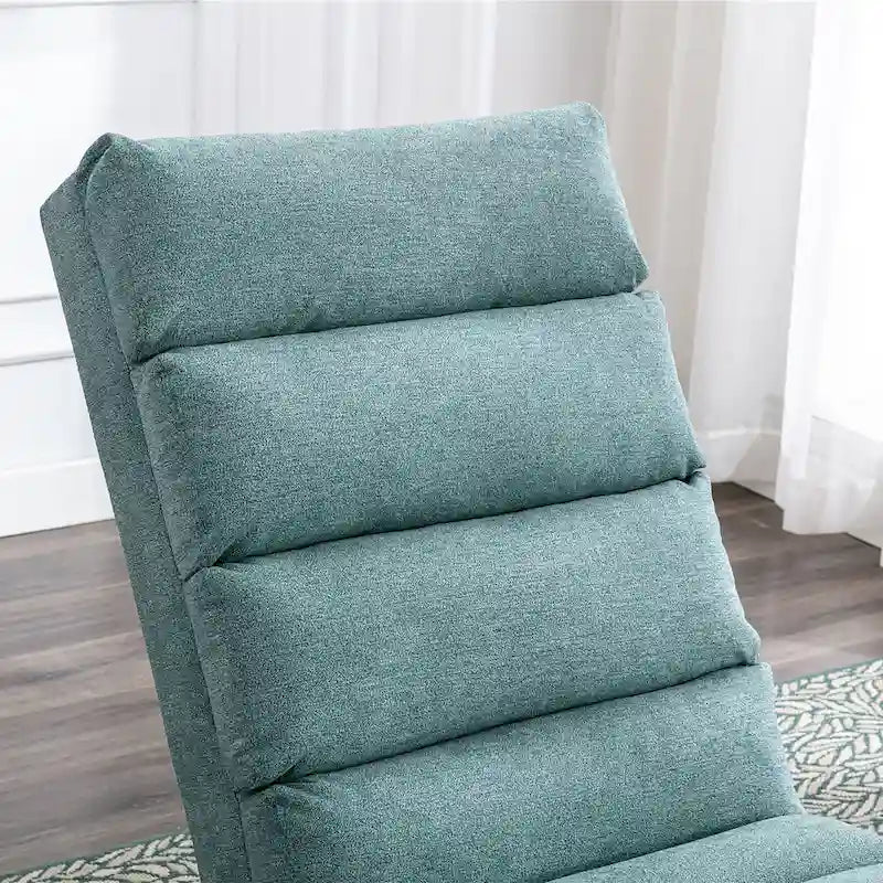 Chaise longue da massaggio in lino per interni