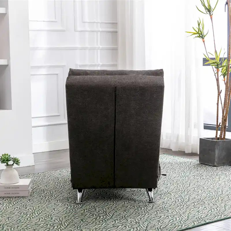 Chaise longue da massaggio in lino per interni
