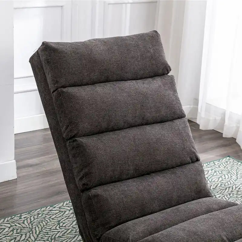 Chaise longue da massaggio in lino per interni