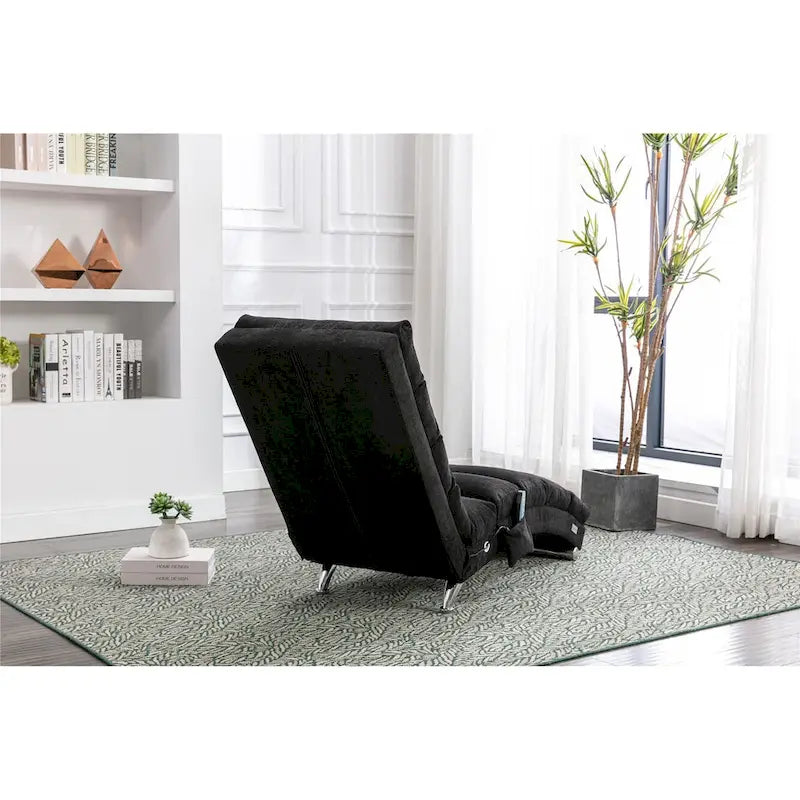 Chaise longue da massaggio in lino per interni