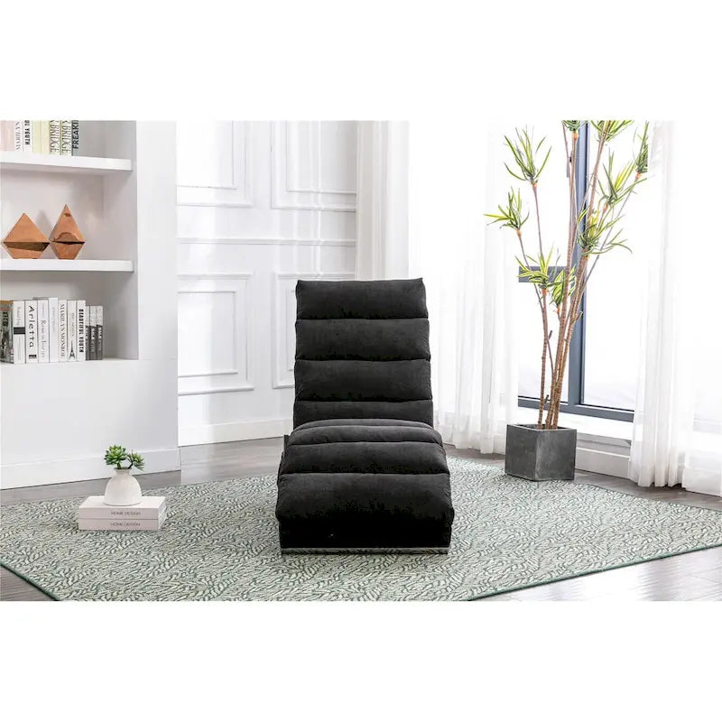 Chaise longue da massaggio in lino per interni