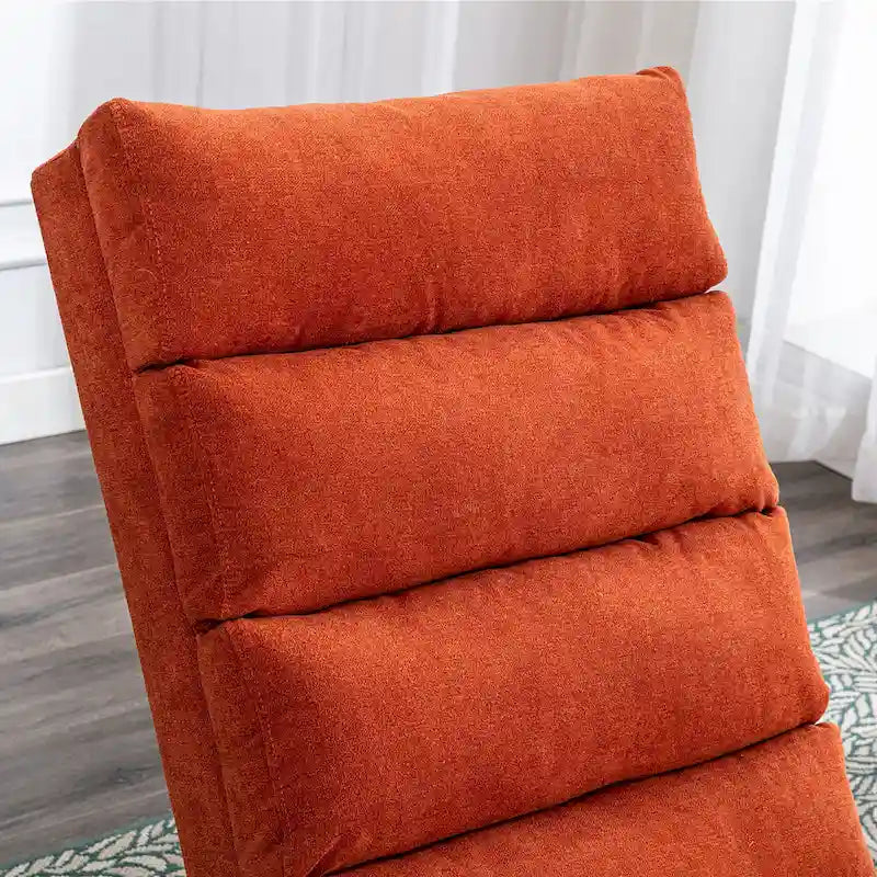 Chaise longue da massaggio in lino per interni
