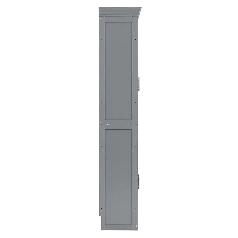 Queen Smart Murphy Bed with Wardrobe & Storage, Customizable System