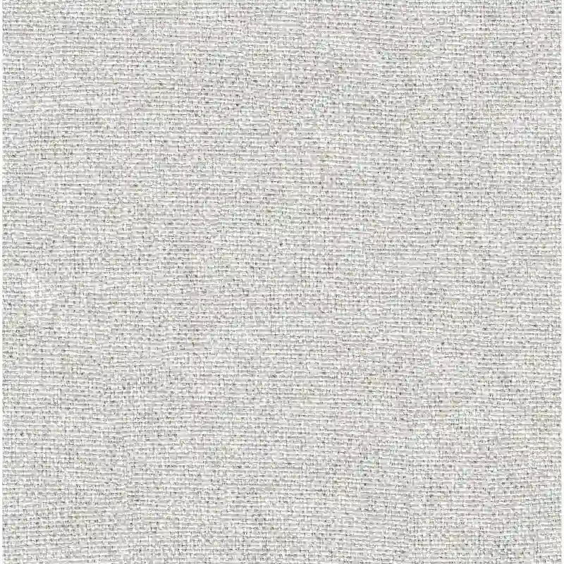 Divano in tessuto grigio con gambe in metallo dorato