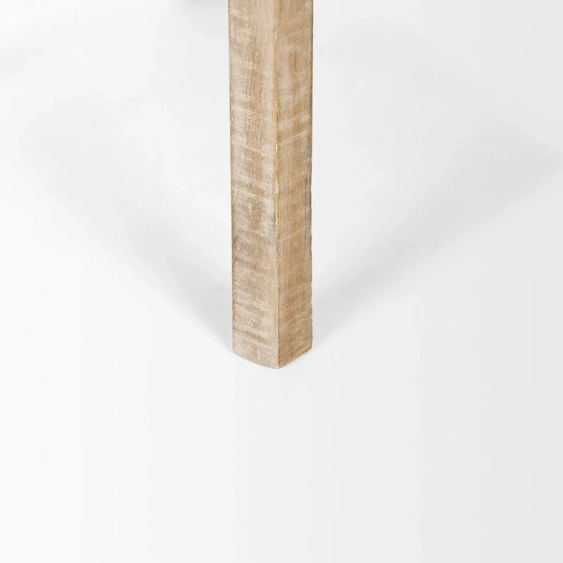 Tavolino basso in legno biondo