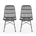 Wicker Dining Chairs (Set of 2)