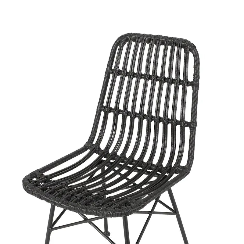 Wicker Dining Chairs (Set of 2)