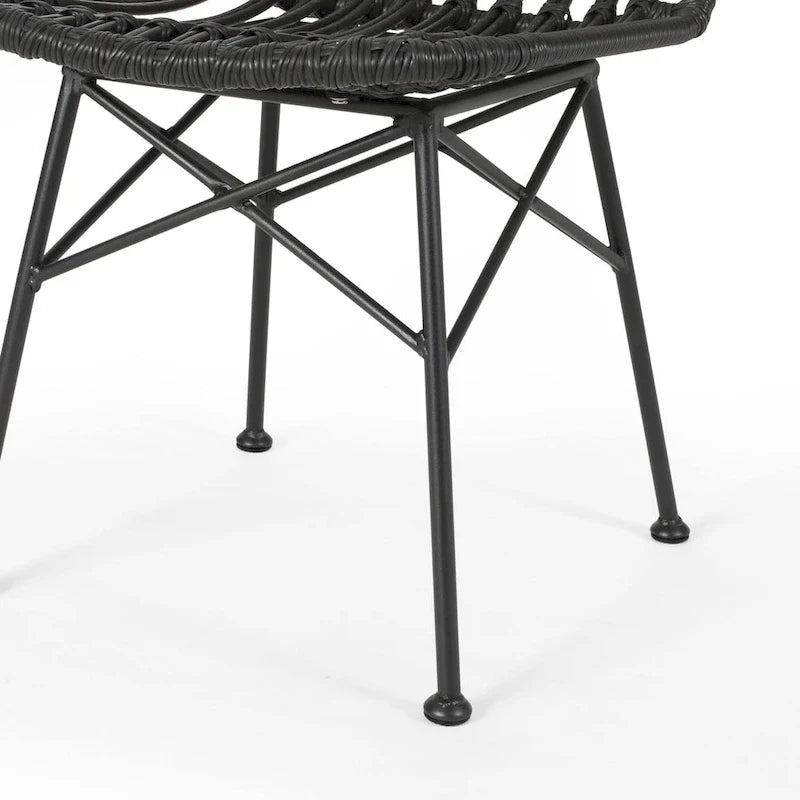 Wicker Dining Chairs (Set of 2)