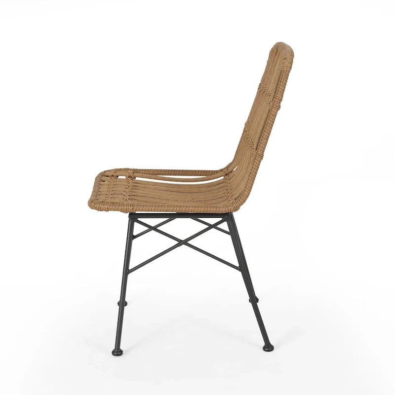 Wicker Dining Chairs (Set of 2)