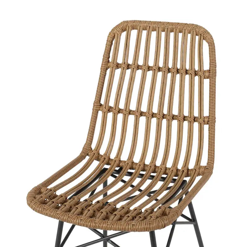 Wicker Dining Chairs (Set of 2)