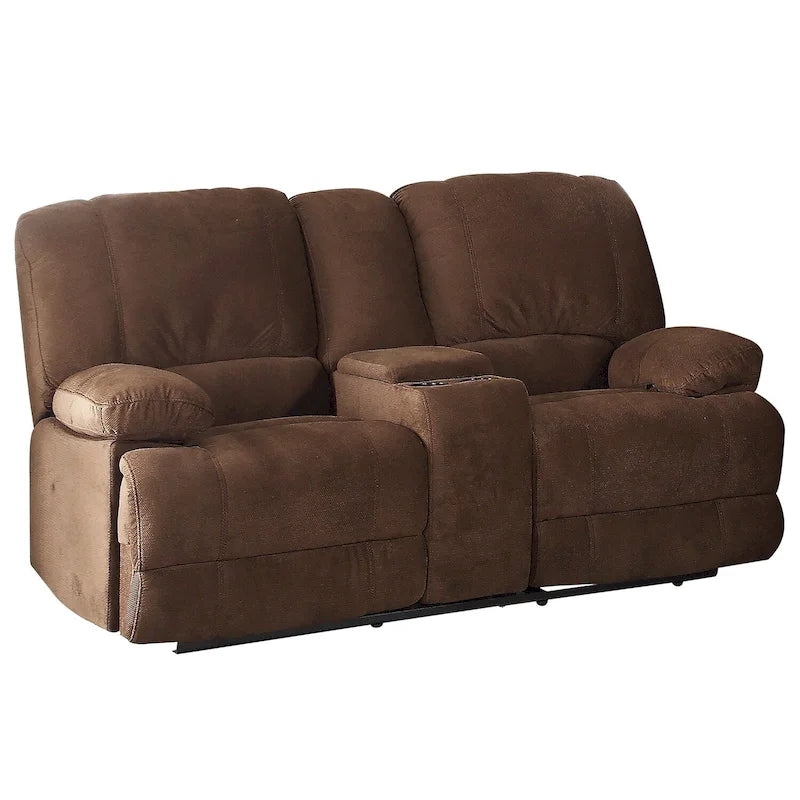 Upholstered Reclining Loveseat