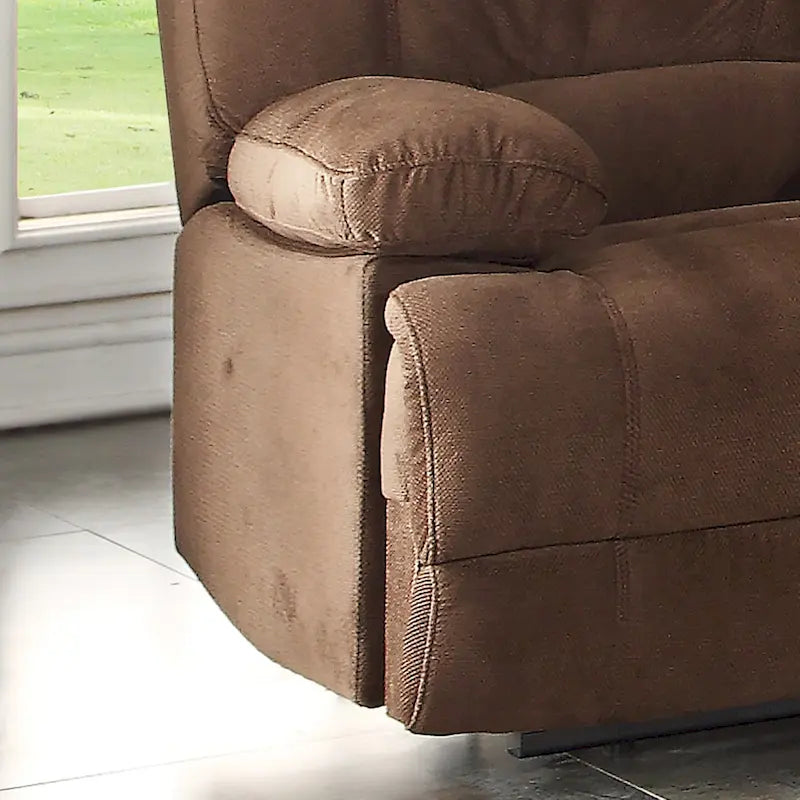 Upholstered Reclining Loveseat