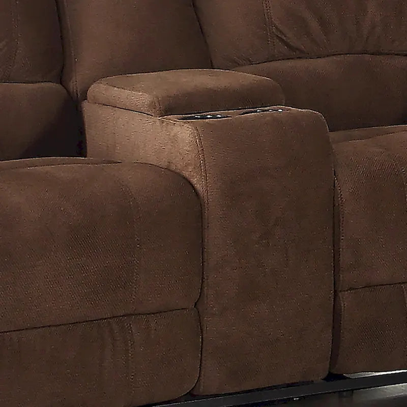 Upholstered Reclining Loveseat