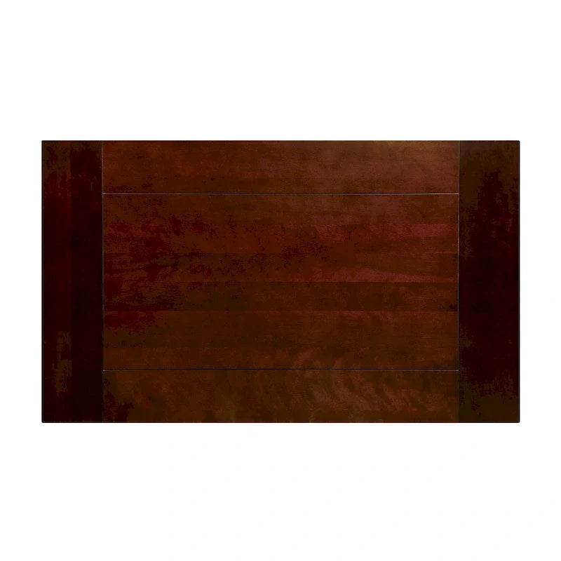 64-inch Wood Dining Table with Shelf