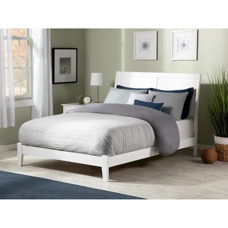 Foundation Bed with Attachable USB Charger