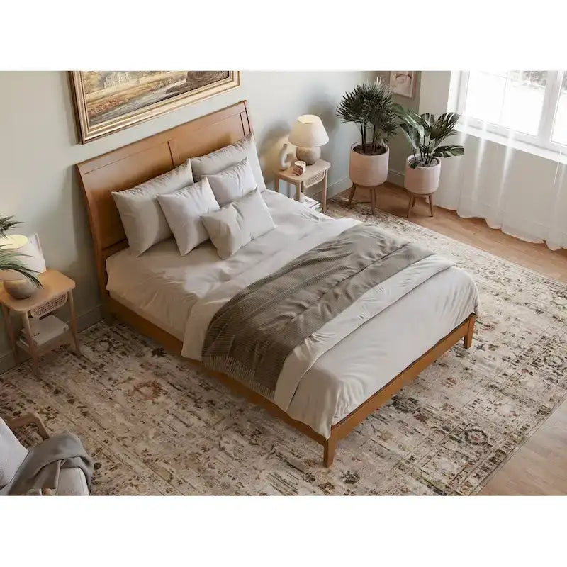 Foundation Bed with Attachable USB Charger
