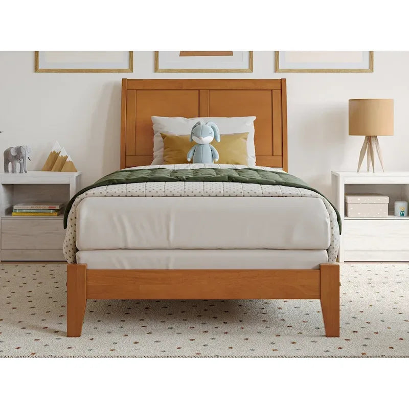 Foundation Bed with Attachable USB Charger