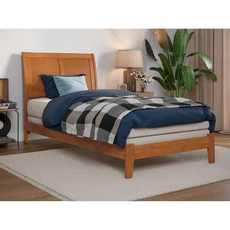 Foundation Bed with Attachable USB Charger