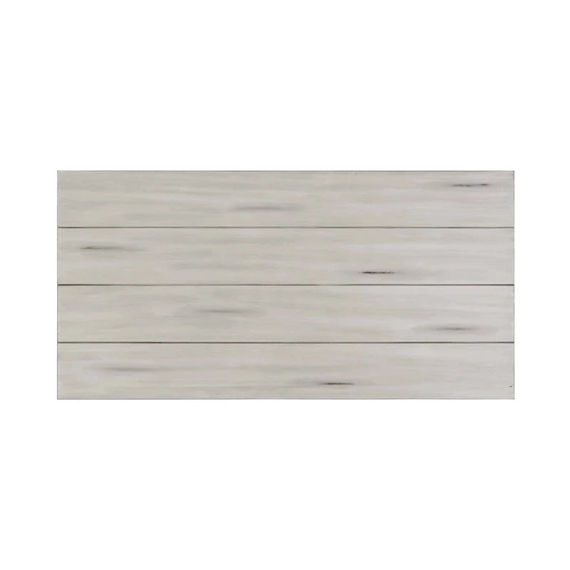 Tavolino da caffè in legno bianco anticato