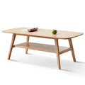 Tavolino da salotto con piano in legno massello al 100%