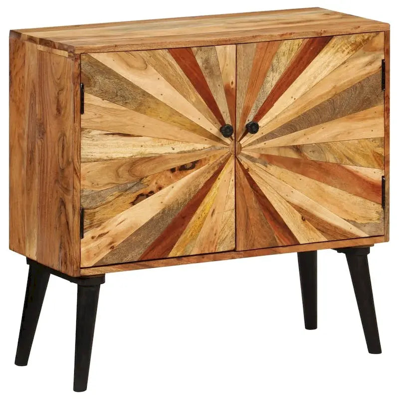 Sideboard Solid Mango Wood 33.5x11.8x29.5