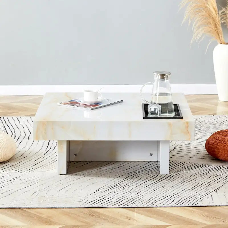 Modern and practical coffee table