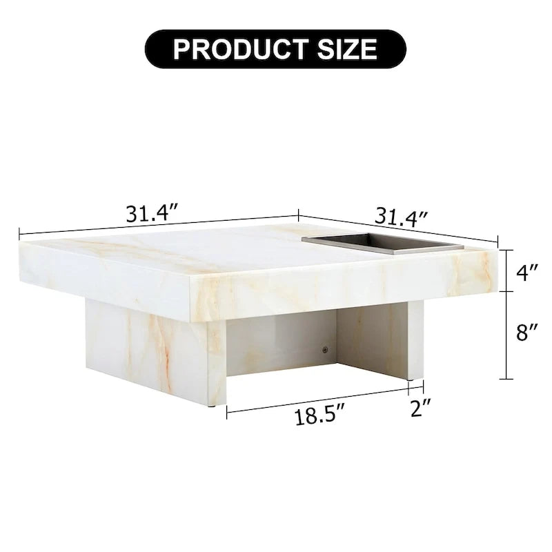 Modern and practical coffee table