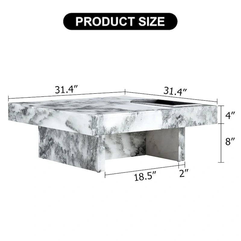 Modern and practical coffee table