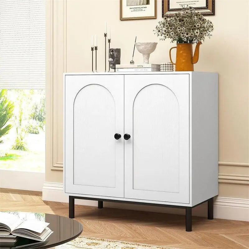 Szafka łazienkowa, kredens bufetowy z półką i drzwiczkami - 15.75D x 29.53W x 31.5H