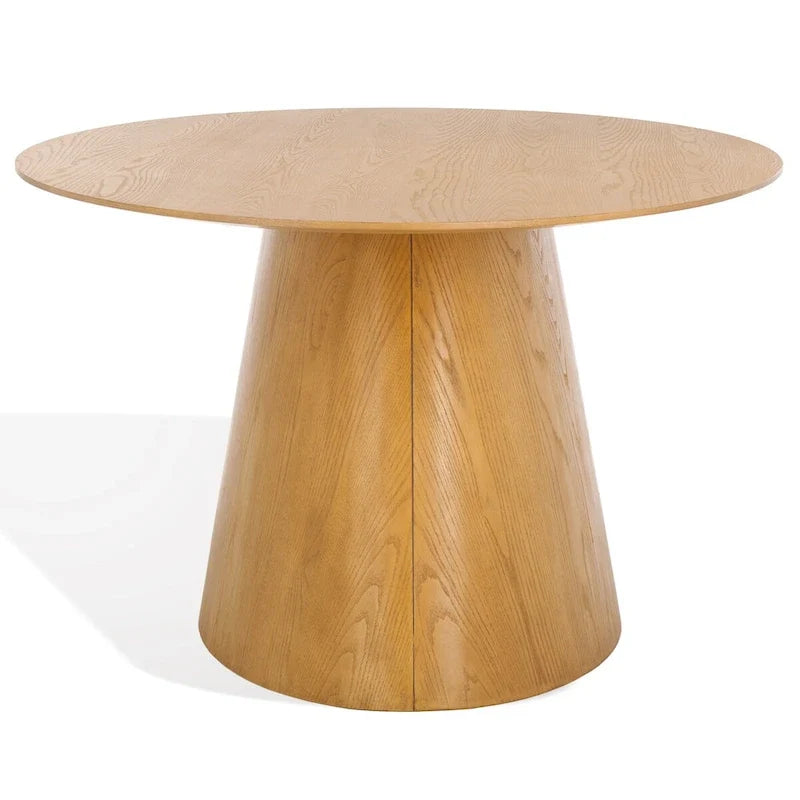 79-inch Oval Wood Dining Table - Natural - 79Wx46Dx30H